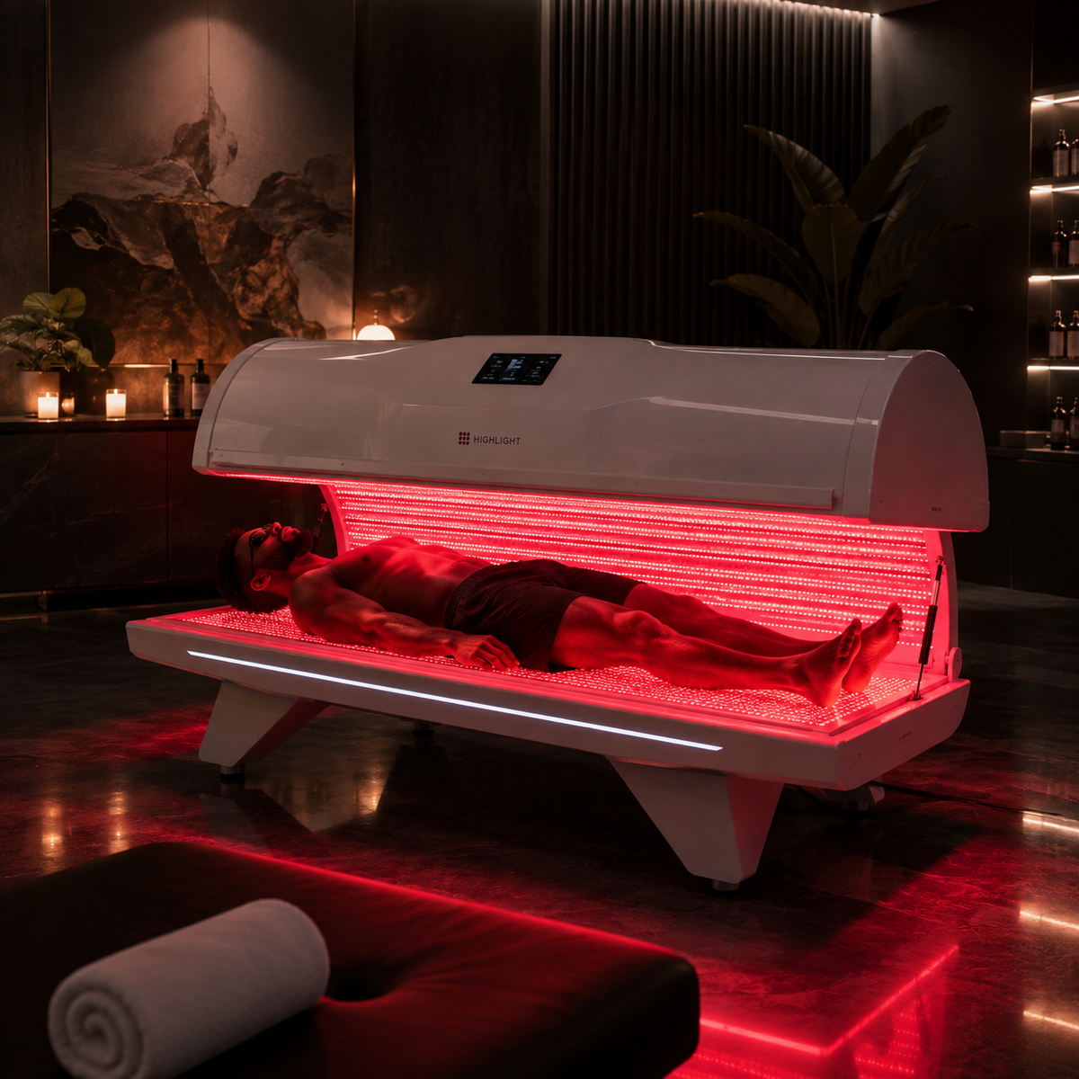 Highlight Halo™ Enclosed Full-Body Recovery Bed